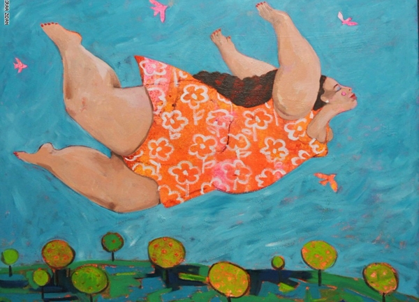 حرة كطائر.. محلقة&nbsp;كفراشة