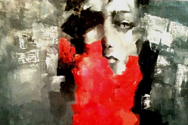 زوجة جميلة تقرأ لكاتب&nbsp;رومانسي