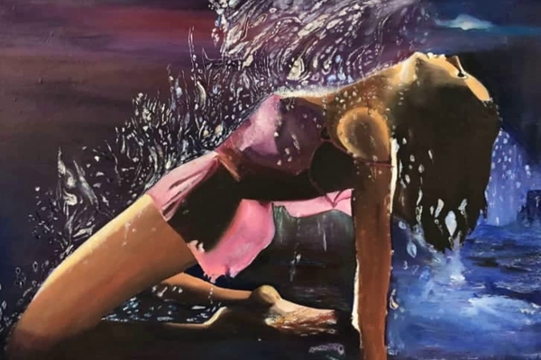 التشكيلية ليلى مال الله: حين لا نعبر عما بداخلنا نشعر&nbsp;بغربة