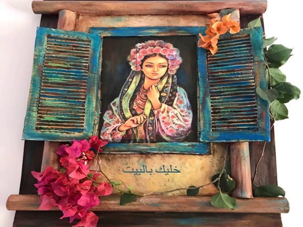 نوافذ الحب والأمل.. مع الفنانة التشكيلية فاطمة آل&nbsp;مطر