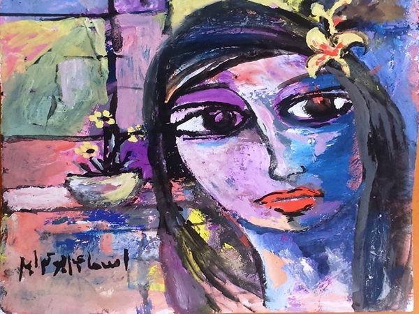 الفتاة الزرقاء