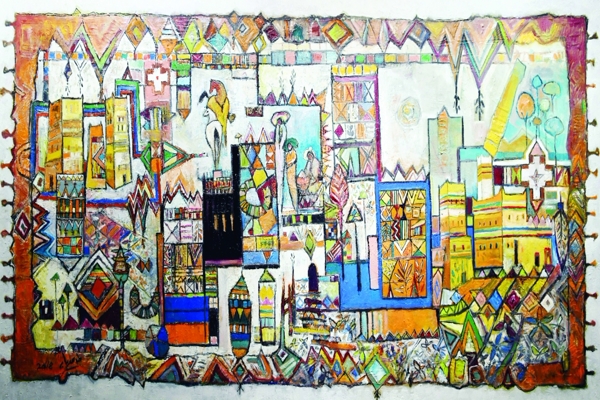 رجل في الوسط