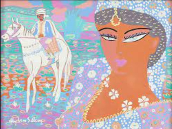 التشكيلي علي بن سالم.. عناق الجذور&nbsp;والأحلام