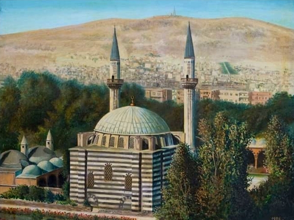 أنا في هَواكِ مُتيَّمٌ يا&nbsp;شامُ