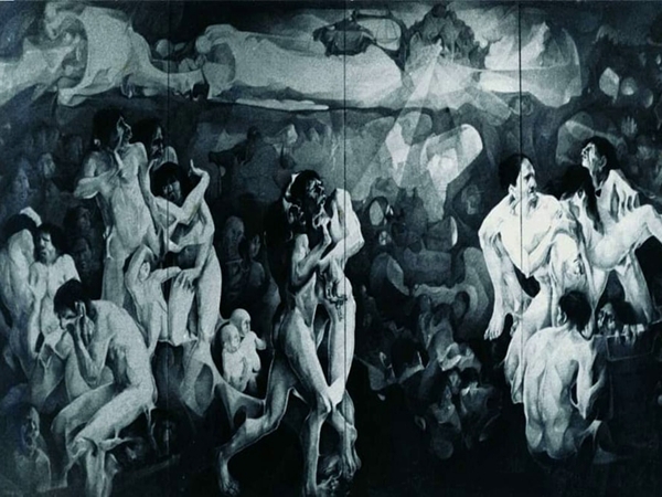 قراءة في لوحة «يوم الحساب» للفنان أحمد&nbsp;نوار