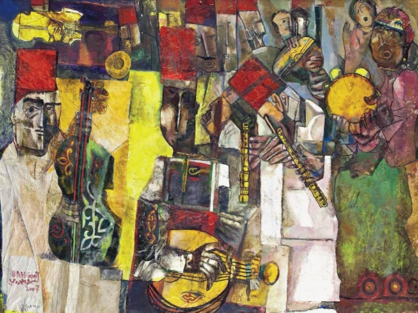 فنون الضمة وأنسنه&nbsp;الحياة