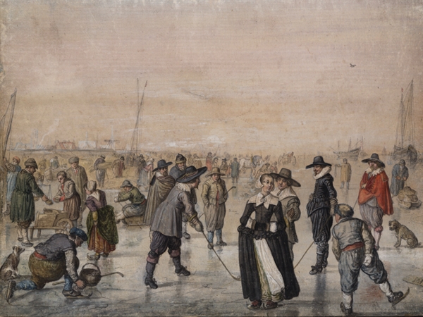 الشتاء في لوحة.. هندريك أفركامب موثق العصر الجليدي الصغير 