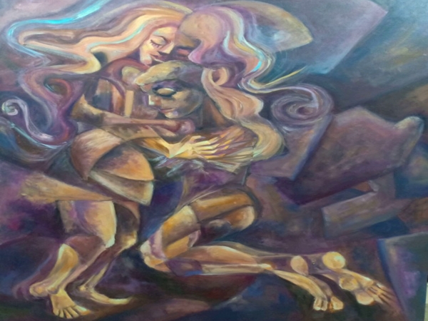 عناقٌ لا يقطعهُ سوى&nbsp;القصف