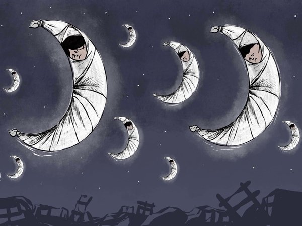 يودُّ لو يفرُّ من&nbsp;ثيابه