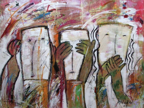 التشكيلي عبد الوهاب العوضي.. مسيرة إبداعية بين اللوحة&nbsp;والموقف