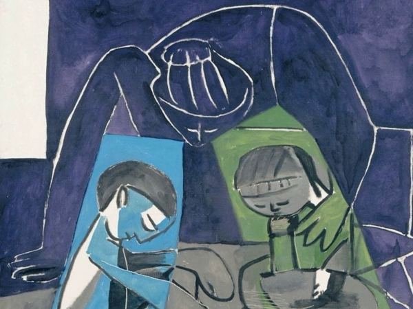 وجه أمي.. القمر