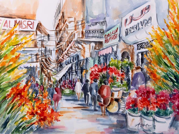 شارعٌ في القاهرة