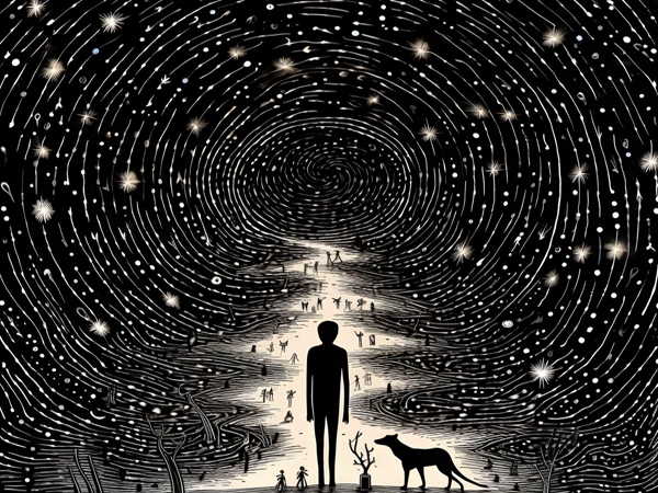 لست كائنا مرعباً