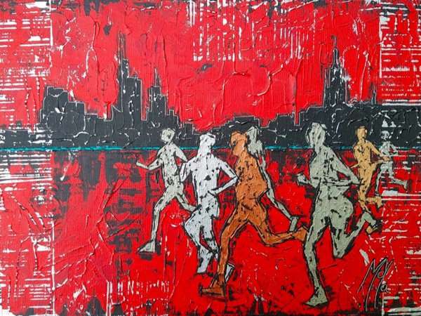 مارثون للحصول على قصب السبق لنهائي لعبة&nbsp;الحياة